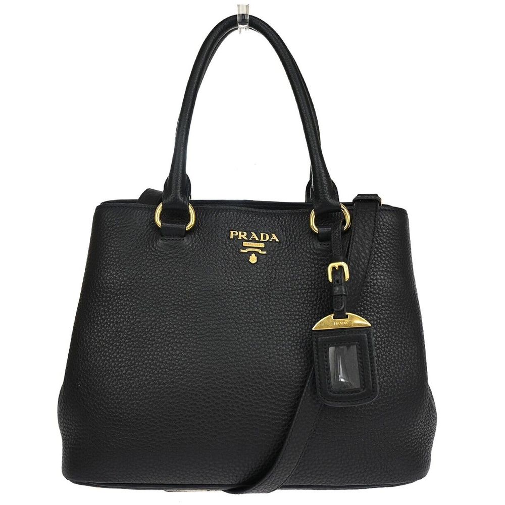 Prada Milano Logo 2Way Shoulder Hand #76544P88B - Picture 1 of 15